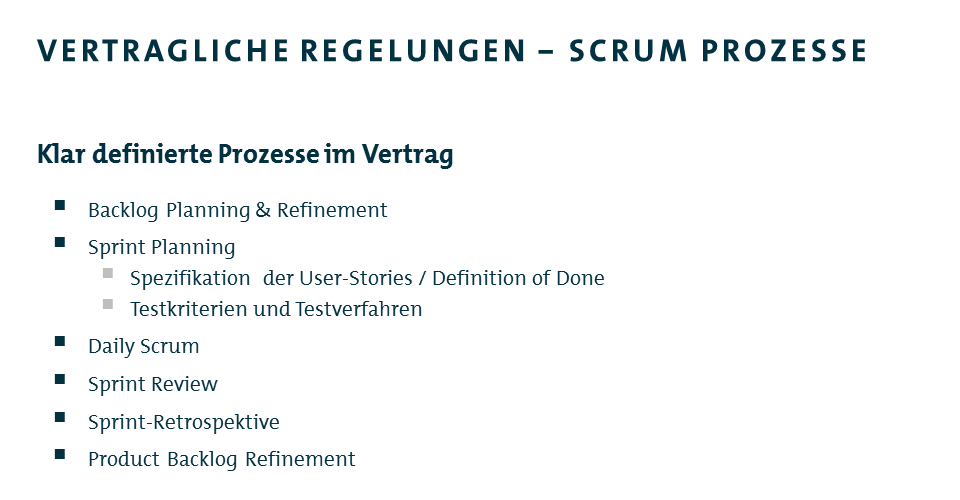 Scrum Prozesse